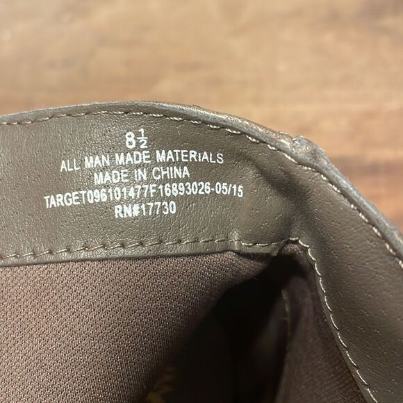 Mossimo Supply Co. | "Jan" Lug Sole Stacked Heel Pointed Toe Ankle Boots 8.5 - Picture 11 of 11